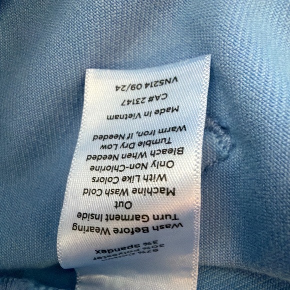 Talbot Wide Leg Crop jeans Lakeside Blue Size 0P - Picture 4 of 15